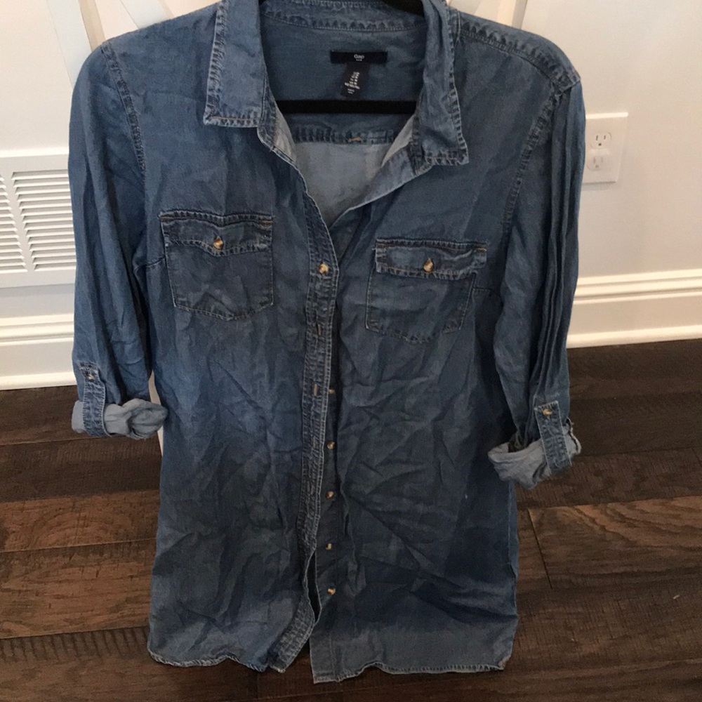 Gap denim dress
